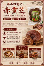 泰山赤靈芝 (500g)